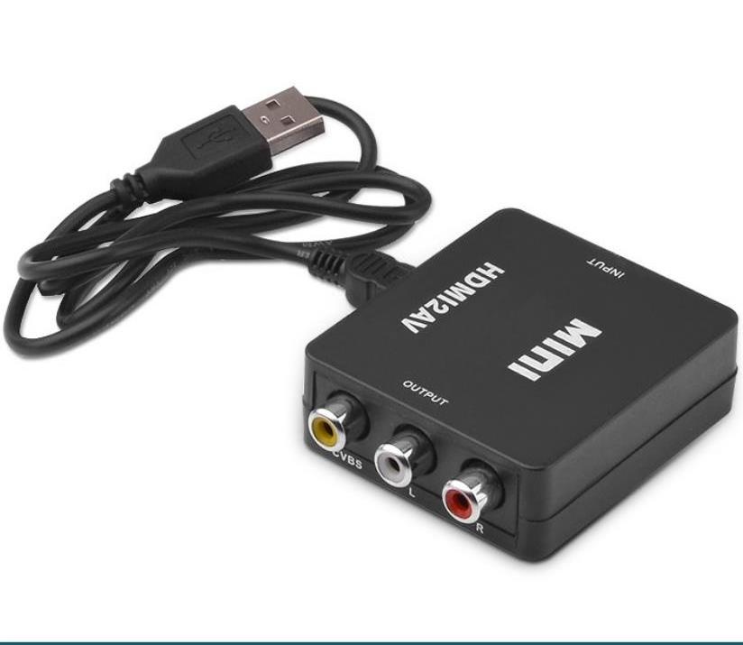 1080P mini HDMI to AV converter