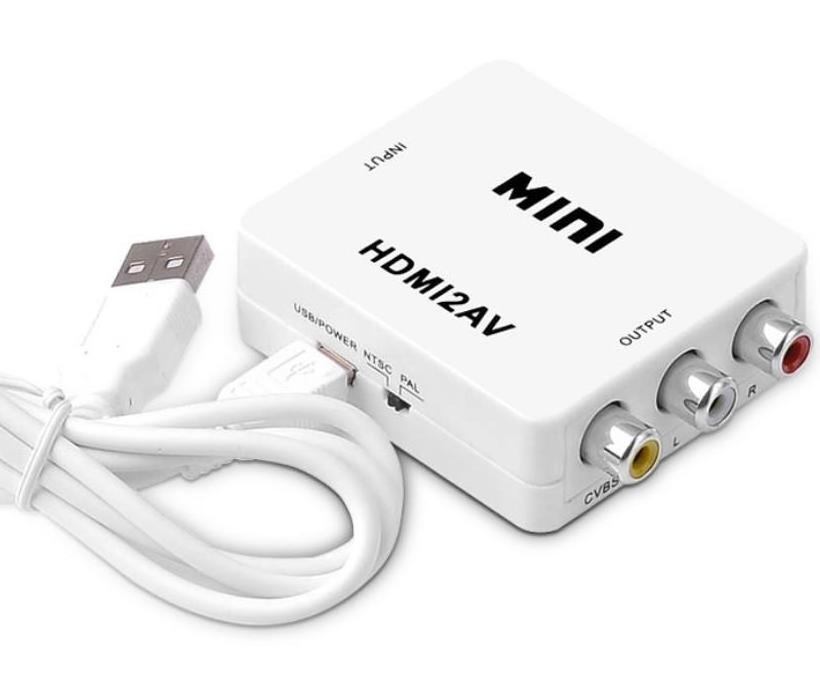 1080P mini HDMI to AV converter