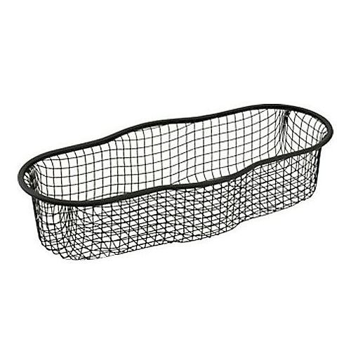 SMETA Approved Factory Oval Shape Small wire-basket , Black Powder Coated Wire Basket , Metal Wire Basket