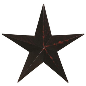 Metal Star, Barn Star for Home Decoration Hanging Wall Decor for House Iron Vintage Wall Arts and Crafts Christmas Indoor Out