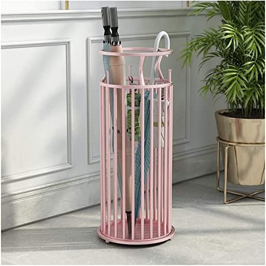 Metal Umbrella Storage Rack Durable Umbrella Holder Wrought iron Umbrella Stand for Indoor Outdoor