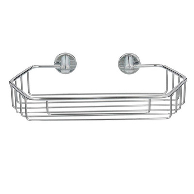 No drilling wall mounted adhesive shower caddy bathroom shelf storage for shampoo conditioner holder