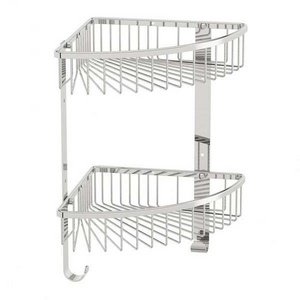 Wall mounted bathroom shelves stainless steel shelf shower Stainless Steel 2 Layer Corner Storage Rack/Shelf for Kitchen an