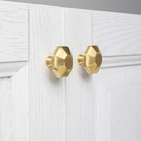 Brass Knob Dresser Knobs Pulls Drawer Pull Handles Unique Kitchen Cabinet Pulls Door Knob Handle Modern Furniture Hardware Decor