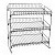 Metal Wire Square powder Coated Storage Rack Stainless Steel Mounted Multipurpose Storage Shelf