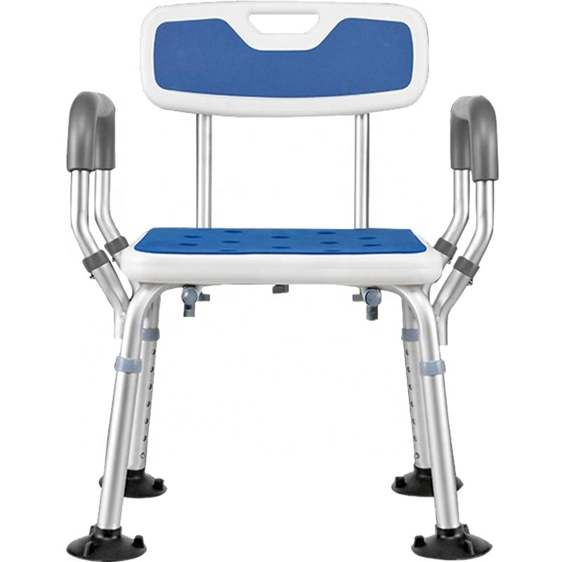 Hot selling Ksitex assist bathroom portable elderly medical shower chairs shower chair for the elderly