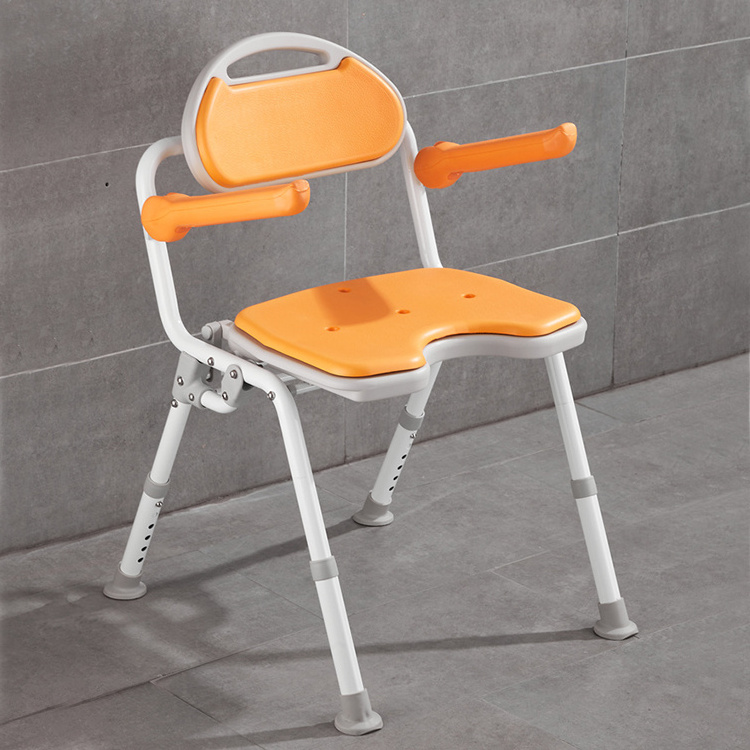 Hot selling Ksitex assist bathroom portable elderly medical shower chairs shower chair for the elderly