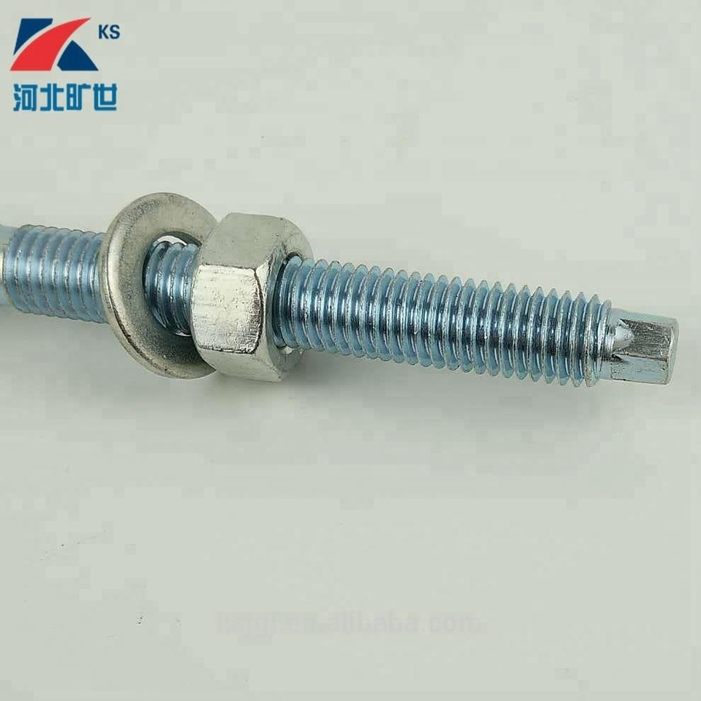 Hexagon Head M8~M30 chemical stud anchor bolt