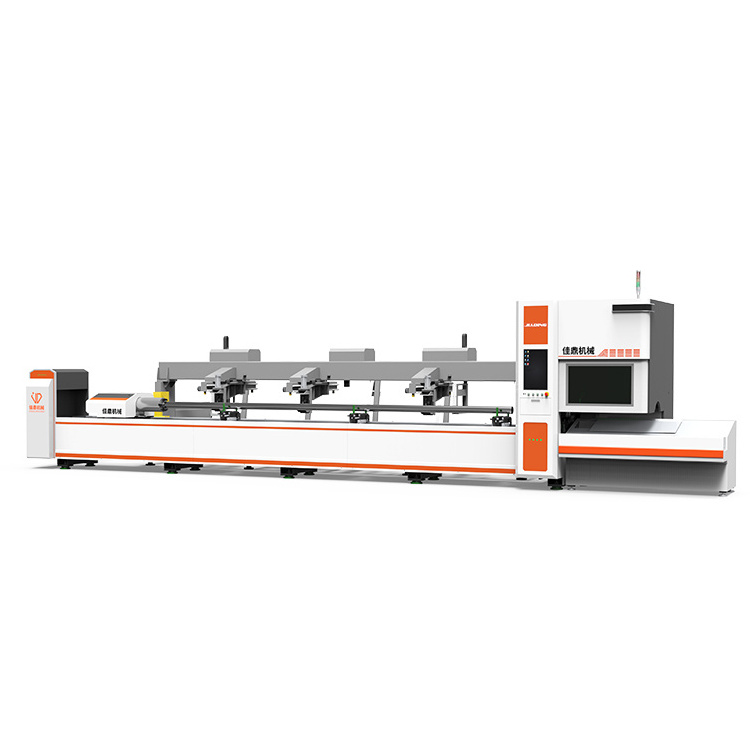 Jiading Laser from China factory 6020 Automatic Loading auto Chuck 4000w Raycus 2 Year Warranty laser tube cutting machine