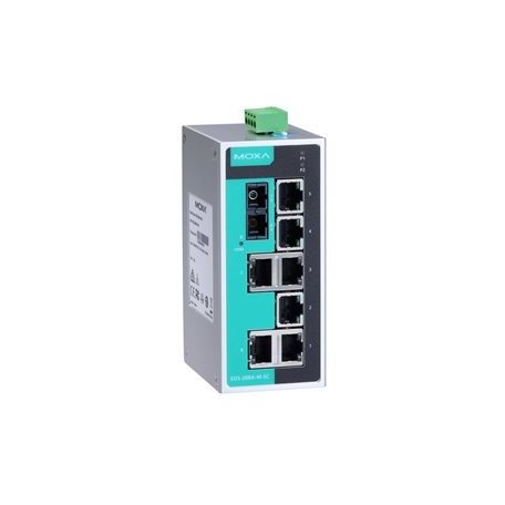 MOXA EDS-208A series 8-port non managed industrial  EDS-208A-M-SC