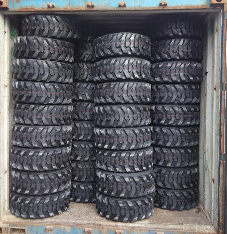 High Performance  wheels, 23x8.5-12  skid steer loader solid rubber tires for sale