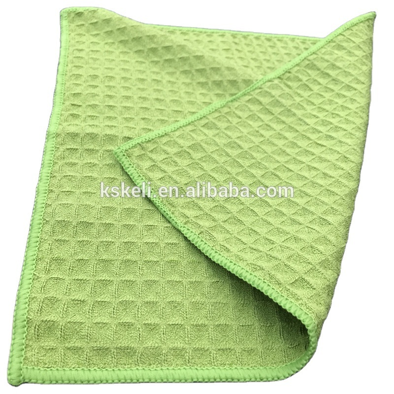 China household product waffle microfiber cleaning wipes car washing towels