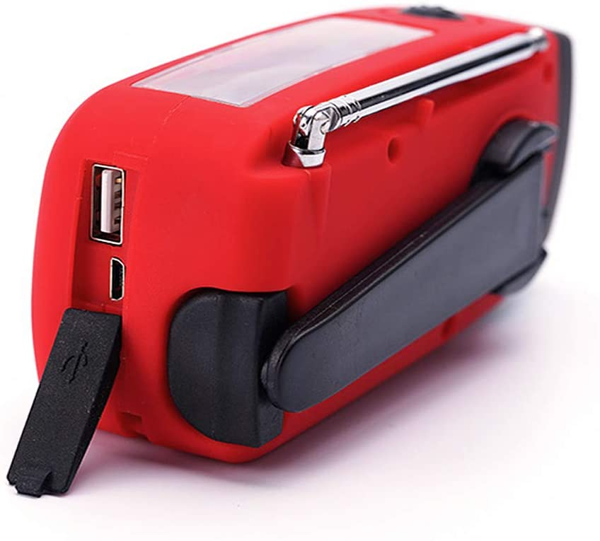 Portable radio Hand Crank Am/Fm/Noaa Solar Radio With Led Flashlight