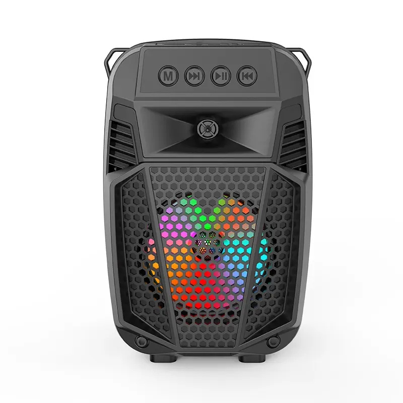 Karaoke Blue Tooth Speaker Outdoor RGB light Wireless Stand Funny Wireless Subwoofer party portable Speaker