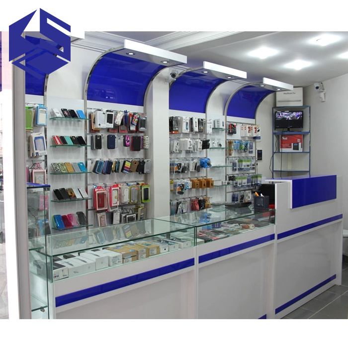 Top quality cell phone display rack for mobile shop fittings