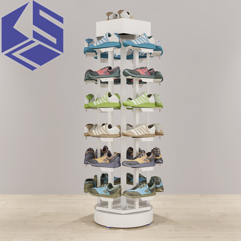 Shoe display rack Floor-to-ceiling shoe store clothing store iron shelf multi-layer storage shoe rack display rack