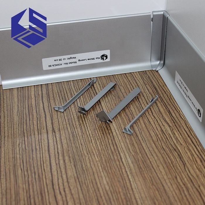 Flawless aluminum baseboard skirting board