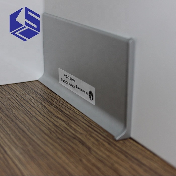 Flawless aluminum baseboard skirting board