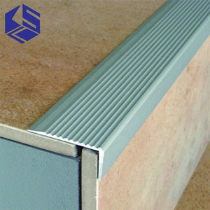 Stainless Steel Aluminium Flexible Tile Step Rounded Edge Nosing Stair Nose Edging