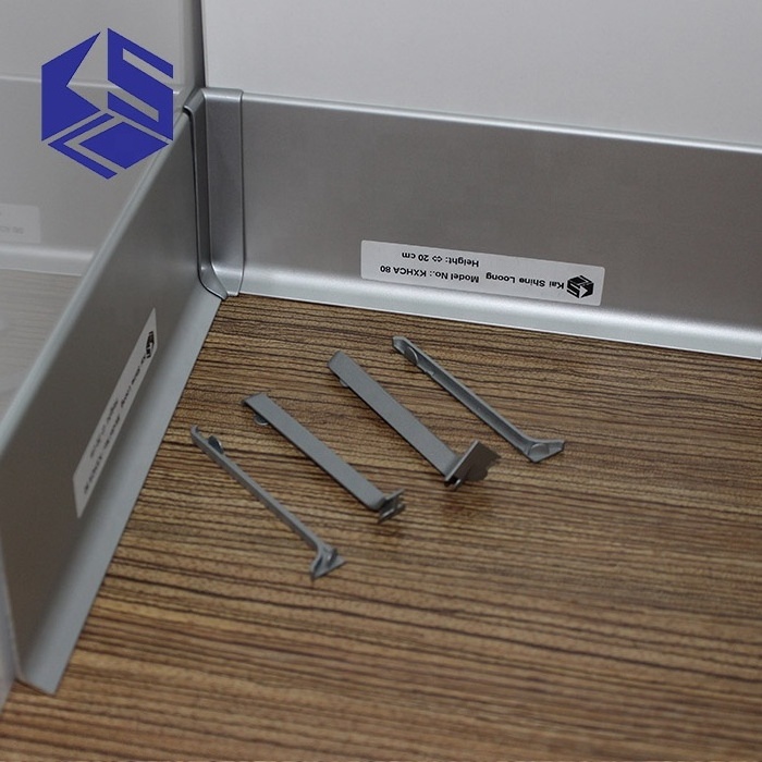 Flawless aluminum baseboard skirting board