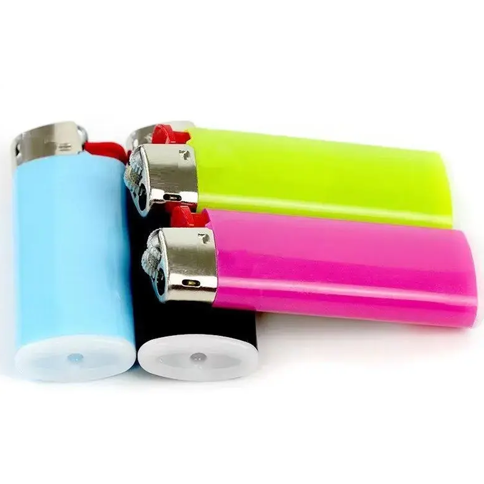 French Lighters Wholesale Original Regular Lighters Classic Lighters J25 J26 Mix Color 53pcs/Tray