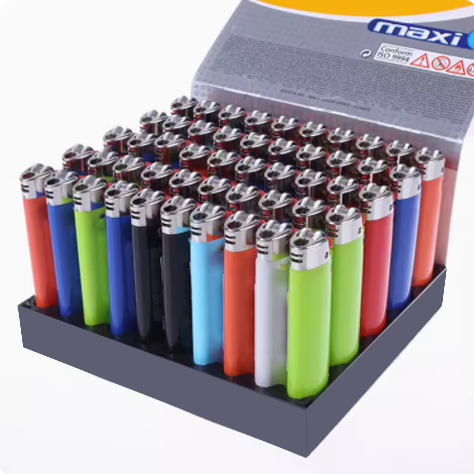 Creative Lighter Maxi J26 Import Smoking Cigarette Cricket Grinding Wheel Swedish Lighters 50pcs Per Box