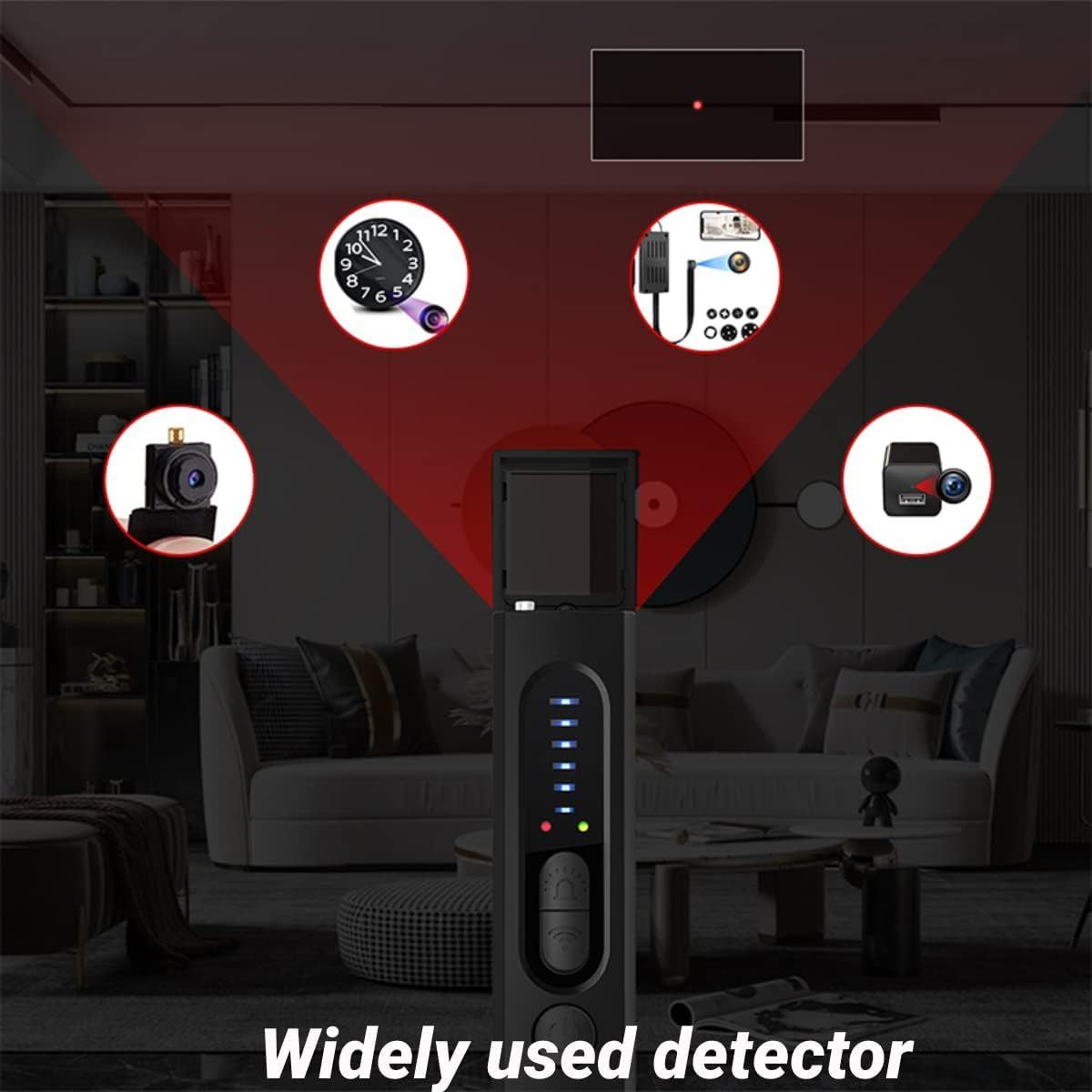 Hidden Camera Detectors Anti Spy Detector Hidden Devices Spy Camera Bug Detector Privacy Protector