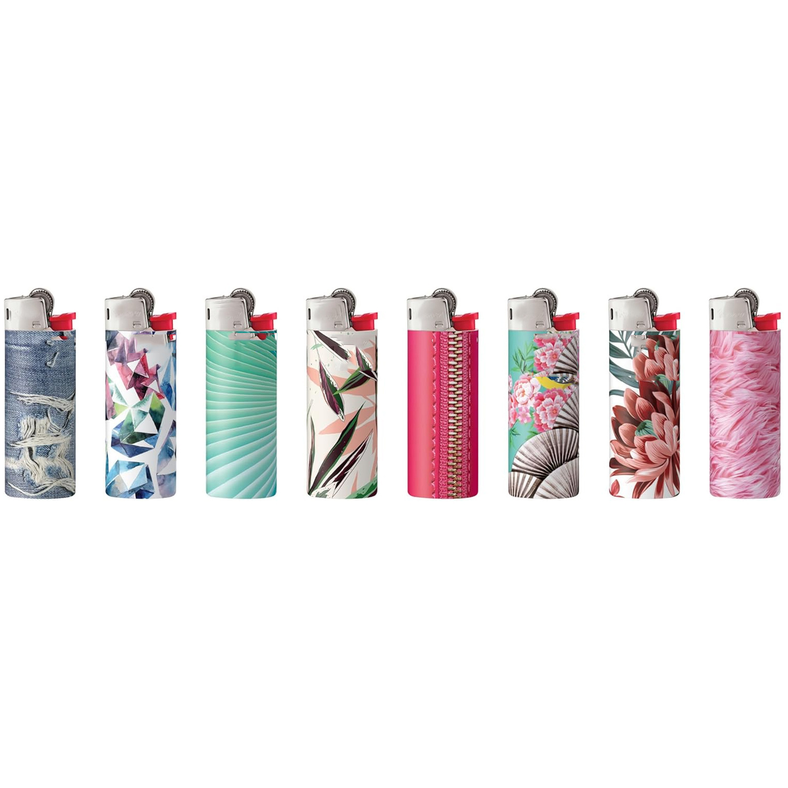 BIG Lighters Maxi J26 Wholesale Original Regular Lighters Classic Lighters J25 J26 Mix Color 50pcs/Tray USA Stock