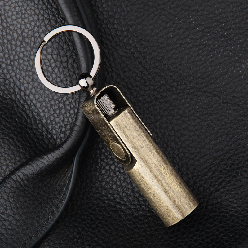 Waterproof match multi-functional retro creative outdoor portable waist hanging kerosene lighter