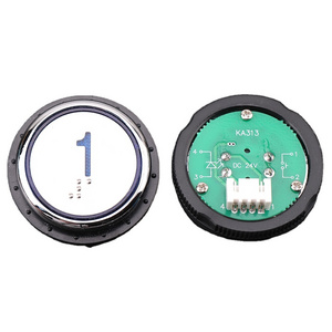 1PCS Applicable to elevator button Door opening and closing Call button Call Number buttons KA313 Short plug