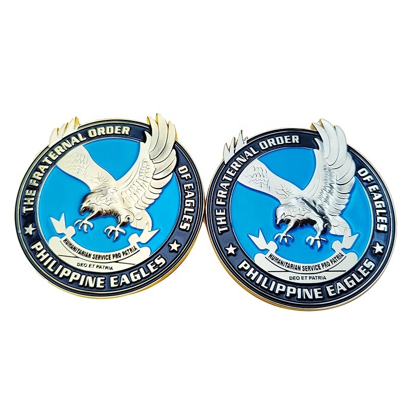 wholesale zinc alloy eagle logo brand 3d badge nickel plated masonic auto sticker Car Emblem