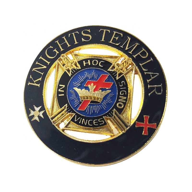 knights templar bulk masonic regalia badges mason auto car emblem badge