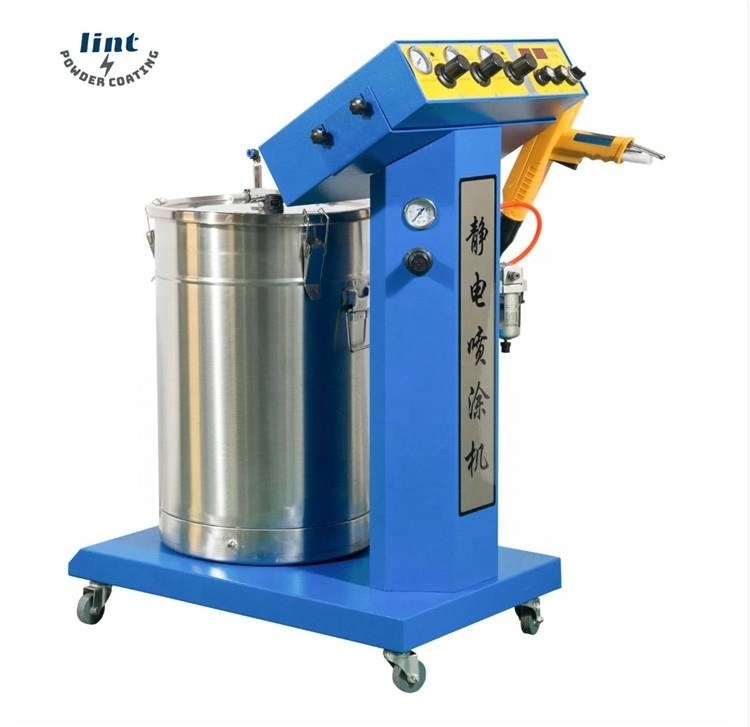 Digital display Fluidized bed Stainless steel Hopper powder coating system