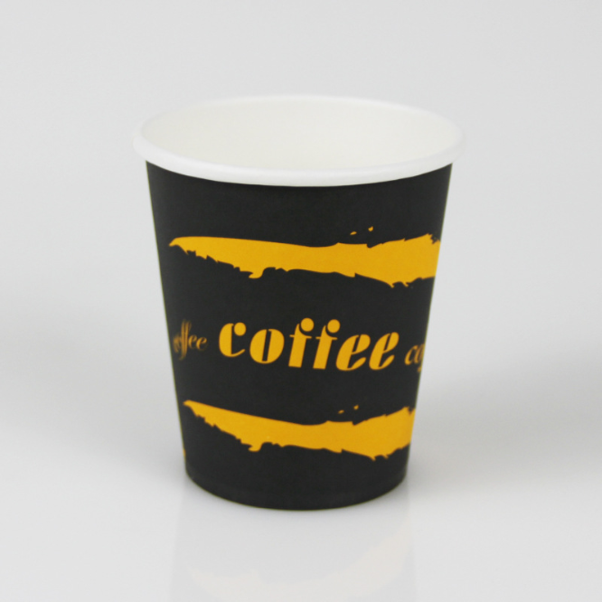 customer logo printed 7oz disposable paper soda cups for kids party