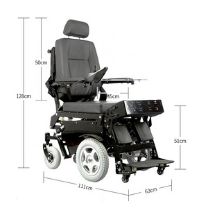 KSM-311 Wheelchair that stands lie down high quality heavy duty mobility wheelchair reclining all terrain electric wheelchair