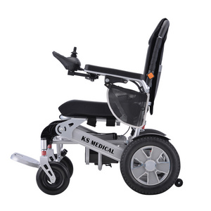 KSM-606AF Automatic Folding Portable Remote Control Drive Electric Lightweight Power Wheelchair