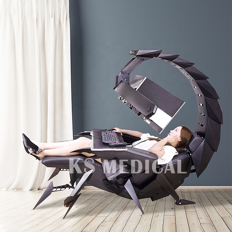 KSMED Modern Fashion High Gravity Massage Chair Gaming Adjust Monitor Cockpit Racing Office Gaming Chairs