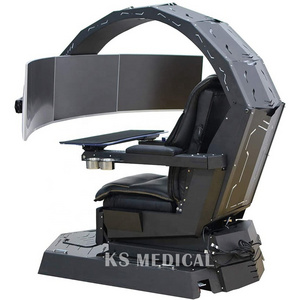 KSM-GC4 Luxury Massage Gamer Chair RGB Led Loudspeaker Gaming rgb Chair Lighting pu Leather Gaming Chair