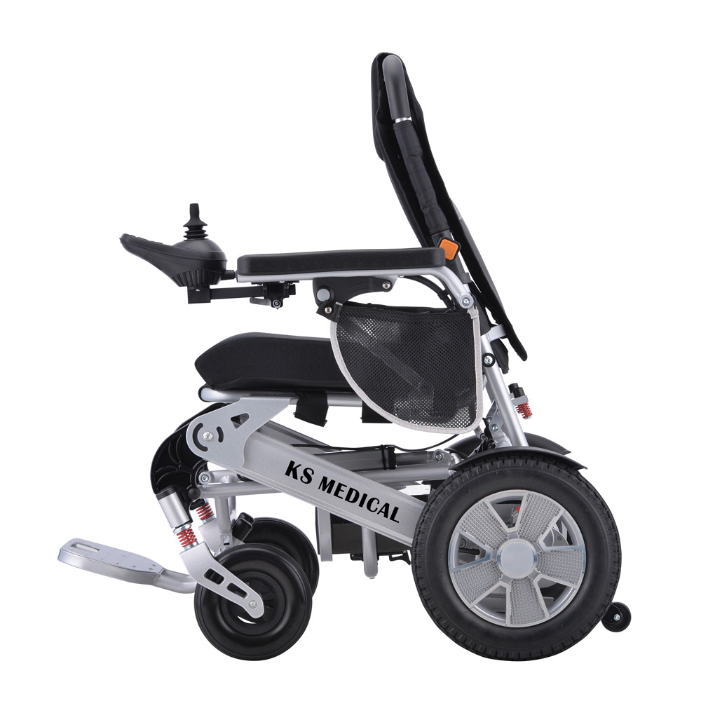 KSM-606AF Automatic Folding Portable Remote Control Drive Electric Lightweight Power Wheelchair