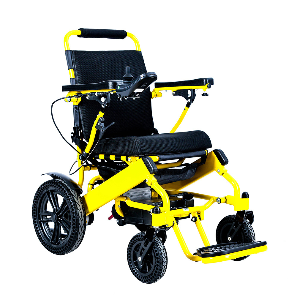 KSM-601L Lightweight Aluminium Smart Automatic Electric Reclining Electronic Power Wheelchair For Disabilities