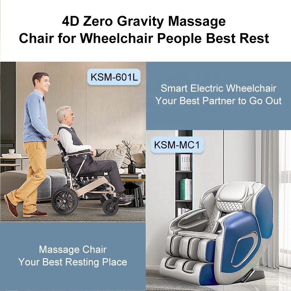 KSM-MC1 New design massage 4d chair for wheelchair people zero gravity chair massage body care head massage chair