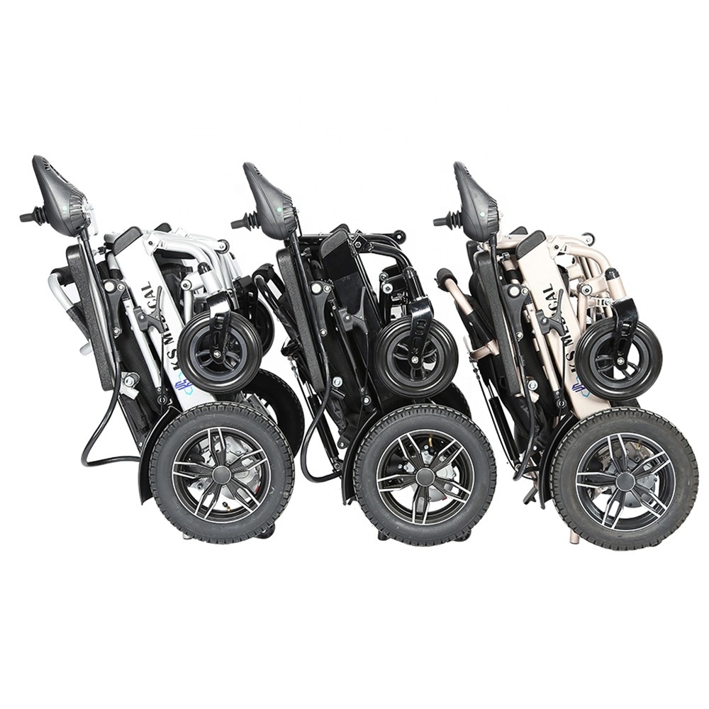 20.5inch Extra Wide Seat electric foldable power wheelchair accessories prices folding electric wheelchair price list