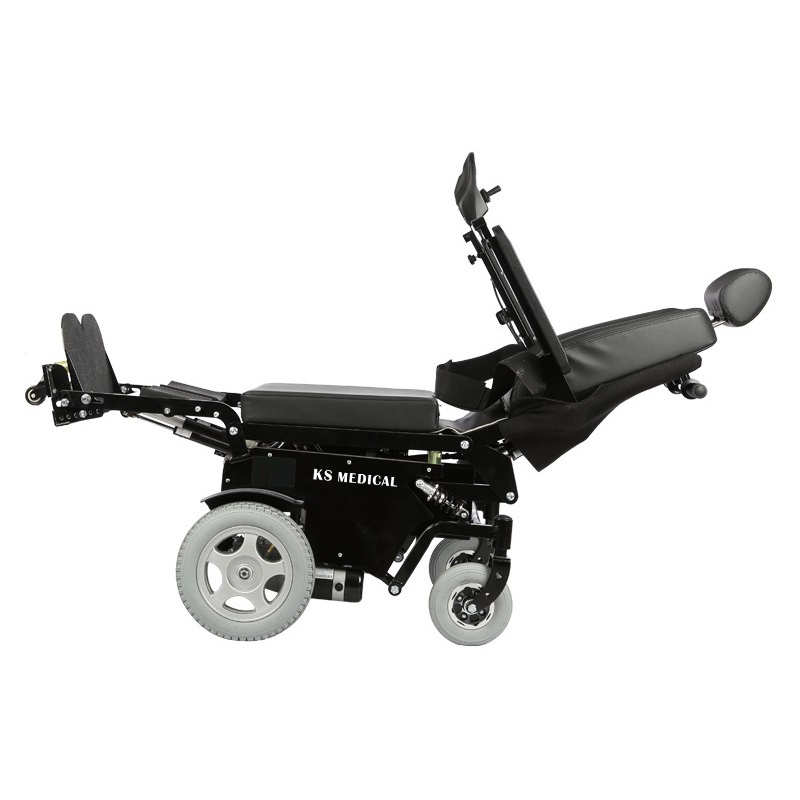 KSM-311 Ajustable Power Stand Up Reclining Wheelchair Heavy Duty Motorized Electric Standing Wheelchair