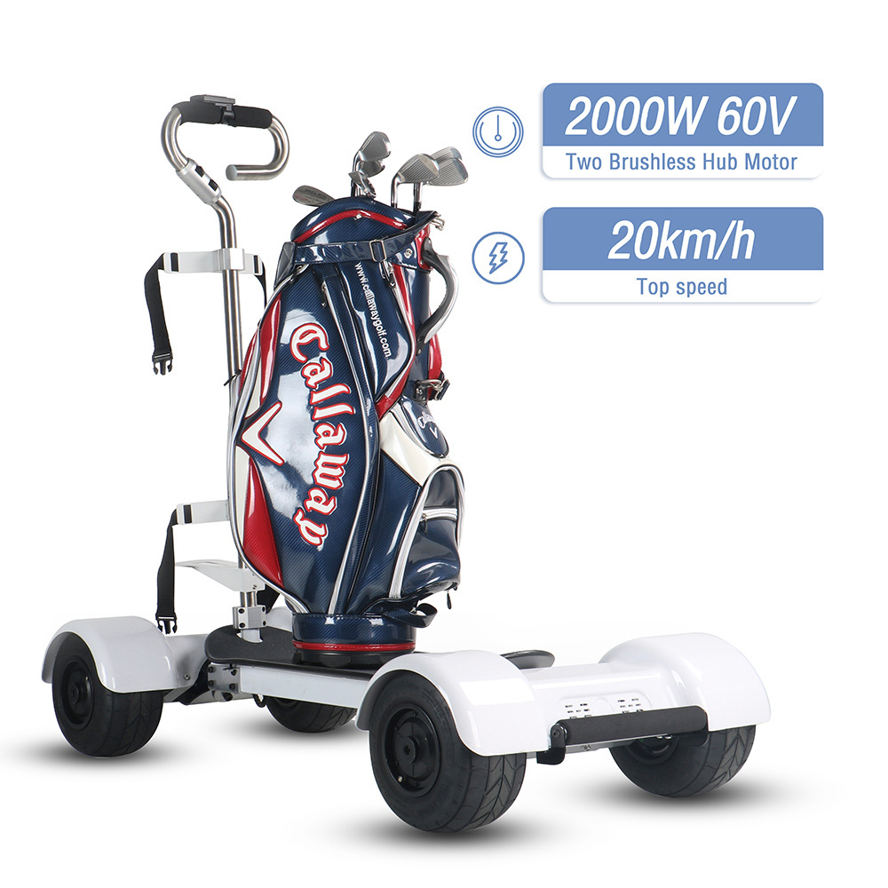 KSM-930 Golf Bike Electric Skateboard Golf Cart Battery Skateboard 4 Wheels 2000W 60V for Unparalleled Convenience