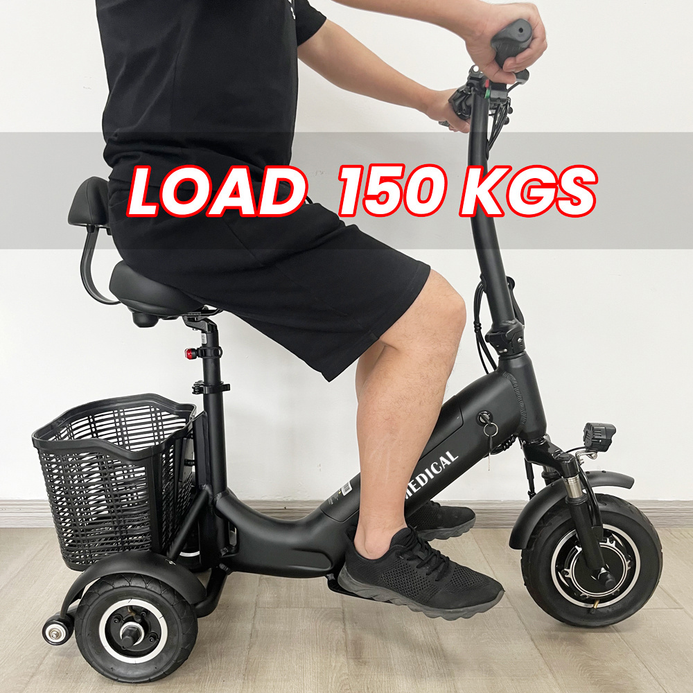 KSM-902 Ultra lightweight folding mobility scooter travel mobility e electric scooters with 3 wheels only 16 kgs