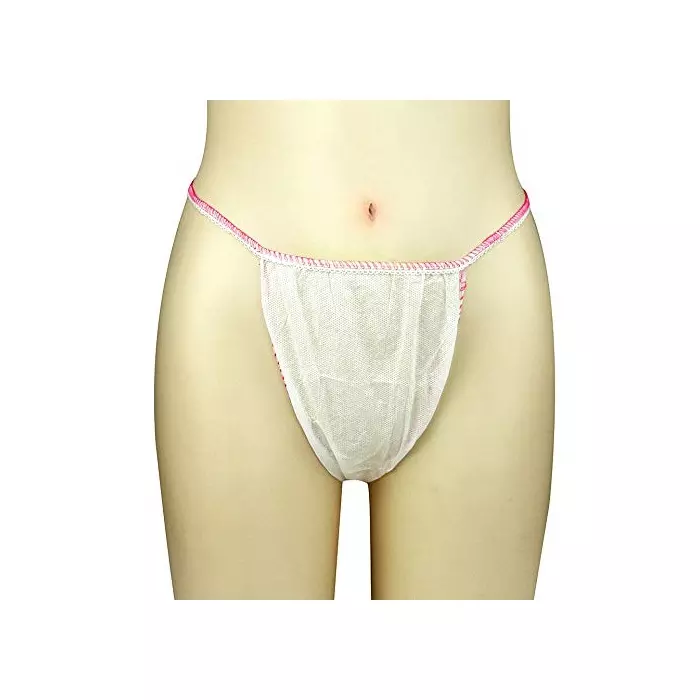 PP women panties disposable non woven sexy tanga G string in underwear disposable protective wear