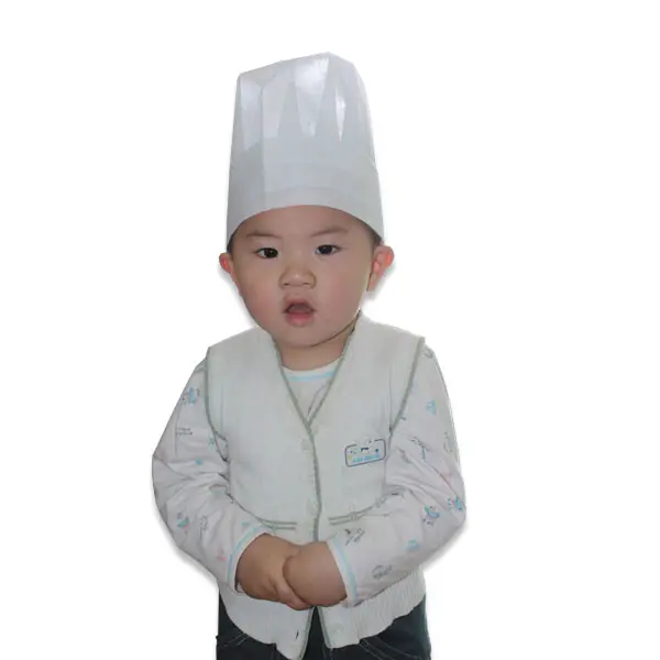 china wholesale sleeveless waterproof bib aprons pink apron kids apron and chef hat set