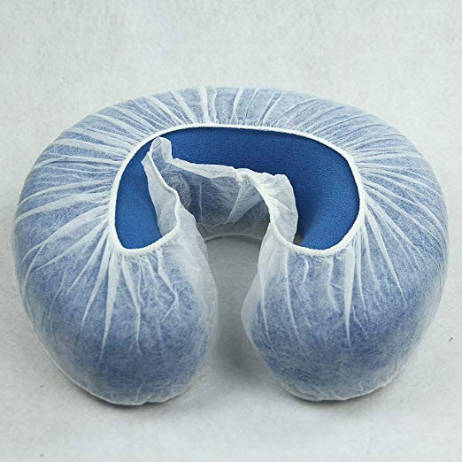 Non woven Massage Headrest Cover Disposable Face Rest Cradle Covers