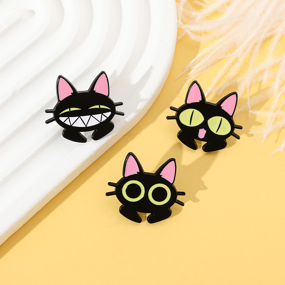 Funny cartoon badges drop oil alloy soft enamel pin brooch custom backpack dress pin lapel pins