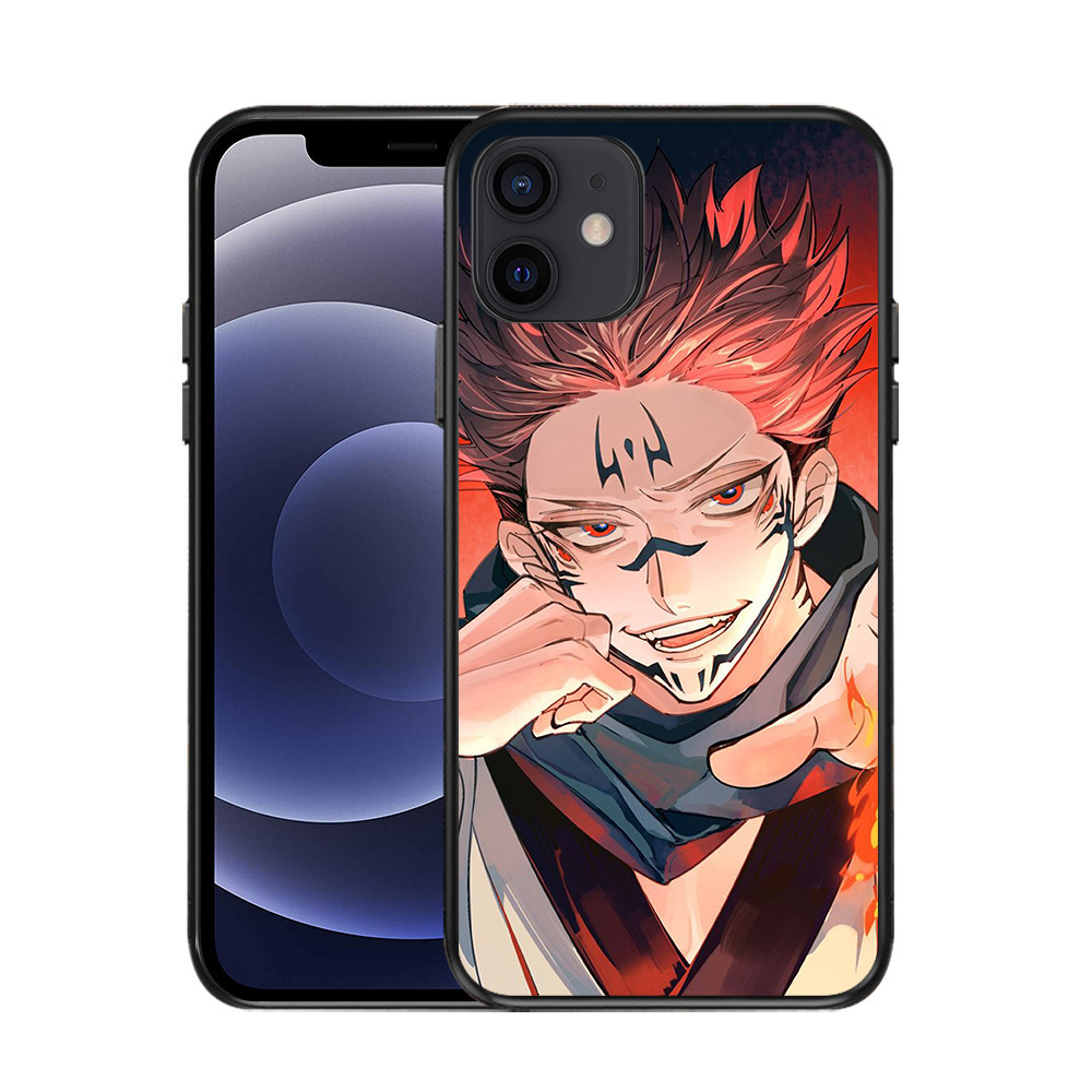 Hot selling crash proof tpu mobile phone cover printing custom anime design soft phone case for all moldels